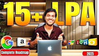Complete Roadmap to Crack 15LPA+ Product Based Company in 2025 | 7 Steps in Just 30 Mins (Tamil)
