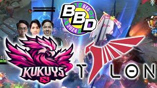 NEW TALON WITH KUKU vs YOWE STACK !!! TALON ESPORTS vs TEAM KUKUYS - BB DACHA BELGRADE SEA DOTA 2