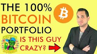 100% Bitcoin Portfolio - Is This Guy CRAZY?  Crypto Zombie Knowledge Bombs