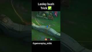 New bush Trick ️ Unlock️  #mobilelegends #mobilelegendsbangbang #mlbbcreatorcamp #ml #mlbb