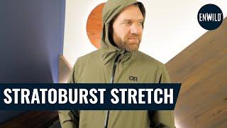 Outdoor Research Men's Stratoburst Stretch Rain Jacket Review