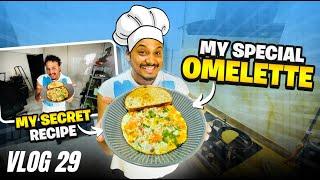 My Secret Omelette Recipe | Daily Vlog Day 29 | #justneelthings