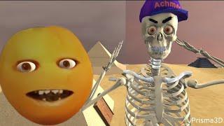 The Annoying Orange Vs Achmed The Dead Terrorist -comic clip (recreación)