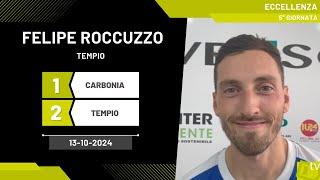 Felipe Roccuzzo centrocampista Tempio 13-10-2024 - Diario Sportivo