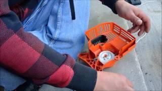 Replacing Pull Start on Stihl KM 55 R