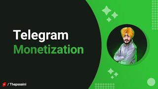 Telegram Monetization 