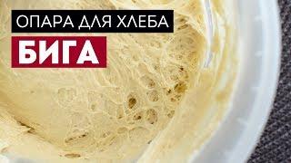 Опара Бига. Вкусный хлеб - очень легко!Жизнь - Вкусная!