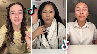 Makeup Tutorial Tiktok Compilation - GRWM  ( Get Ready With Me ) ️(Skincare, Makeup, Outfits) 1269