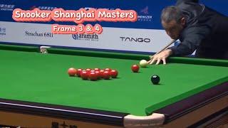 Snooker Shanghai Masters Ronnie O’Sullivan Vs Mark Selby ( frame 3 & 4).