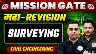 Surveying One Shot | Maha Revision | Civil Engineering | GATE 2024 Preparation