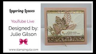 Makeover Monday: Transforming a Simple Sunday Card | Fall Leaves Cardmaking Tutorial"