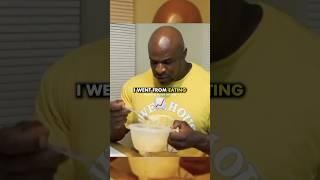 How Ronnie Coleman Started His Crazy Bodybuilding Diet ️ #shorts