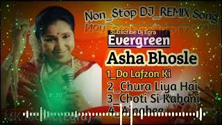 Evergreen Asha Bhosle | Hindi Old Superhit Song | Romantic Lve Dj Remix Song | MK MUSIC4pis Song