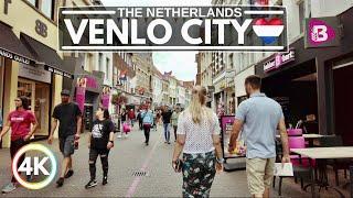 Venlo in The Netherlands is a Beautiful and Charming City, Summer Walk Aug 2022 4K