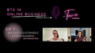 Building a sustainable fitness business with sustainable fitness & lifestyle coach Patricia Poor