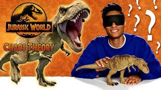 Name That Dinosaur.... BLINDFOLDED (ft. The Cast of Jurassic World Chaos Theory)