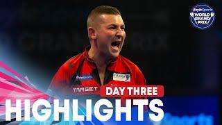 INTO THE LAST EIGHT! Day Three Highlights - 2024 BoyleSports World Grand Prix