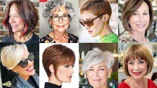 NEWPIXIE CUTS 2024 short hair women 40 50 60 70 and 80 years