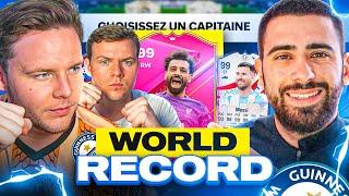 99 à GOGO ?! ON S'AFFRONTE DANS UN DUEL DE WORLD RECORD DRAFT ! #11