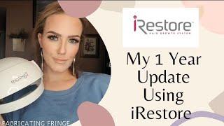 iRestore - My 1 year update! low-level laser hair therapy (LLLT), VSG hair loss