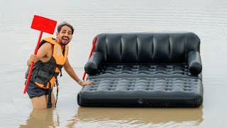 Can We Swim Using Air Sofa - In Water