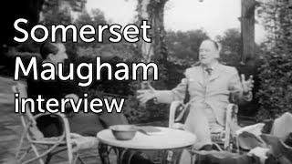 Somerset Maugham interview (1955)