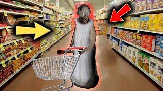 Granny vs Aliashraf funny animation Shopping : Ice Scream, Siren Head, Baldi, Scary Teacher 3D