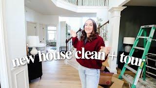 NEW HOUSE TOUR + COZY CLEAN WITH ME! | CLEANING MOTIVATION