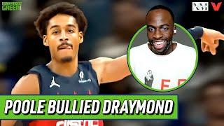 Draymond Green says Jordan Poole BULLIED him in Golden State Warriors vs. Washington Wizards game