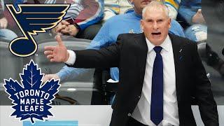 Toronto Maple Leafs VS St Louis Blues OCT 24 24 w/Superbman