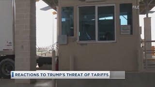 Reactions To Trump's Threat Of Tariffs