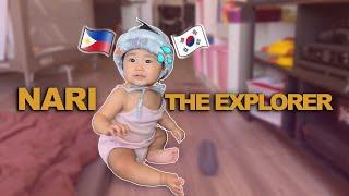 RAISING A FIL-KOR BABY VLOG | NARI THE EXPLORER | WEEK 33-34