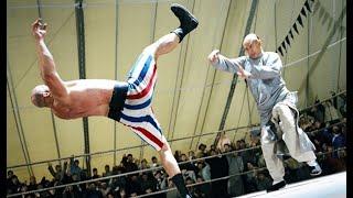 Jet Li Fights a HUGE Bodybuilder - martial arts. .#kungfu  #martialarts  #movie