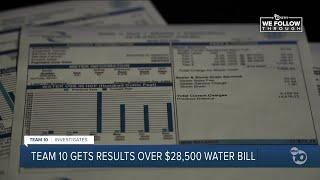 Team 10 gets results over $28,500 water bill