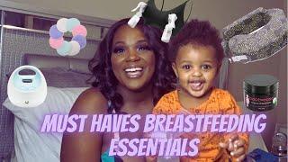 My Must-Have Breastfeeding Essentials | First Time Mommy