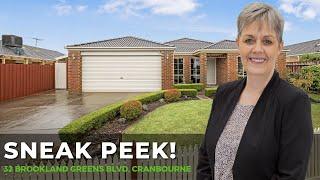 SNEAK PEEK - 32 Brookland Greens Blvd, Cranbourne 