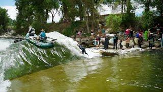 I FOUND THE BEST RIVER WAVE IN AMERICA 