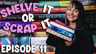 The Big Bookshelf Reorganisation Episode ft Cosy Christmas Reads ️ SHELVE IT OR SCRAP IT EPISODE 11