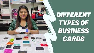 Different Types of Business Cards