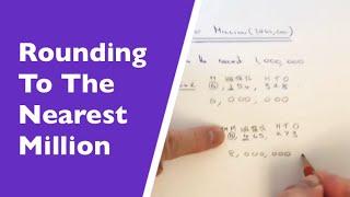 How To Round A Number To The Closest 1 Million (Nearest 1,000,000)