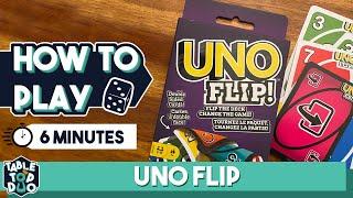 How To Play UNO Flip in 6 minutes (UNO Flip Tutorial)