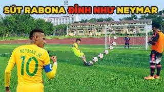 Thử Thách Bóng Đá Với Quang Hải Nhí Neymar Hà Tĩnh Sút Rabona đẳng cấp PVF mùa World Cup 2018