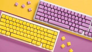 New Colors: Purple and Yellow | Ceramic Keycap Set