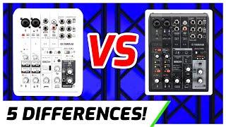 Comparing Yamaha AG06 and AG06 MK2 | 5 Big Differences!