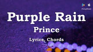 Purple Rain - Prince (Lyrics, Chords)