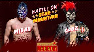 Pro Wrestling Legacy: Midas vs Kaoz for the PWL World Title