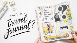 What's in a Travel Journal? ️| Abbey Sy