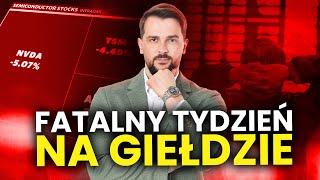 Fatalny tydzień na giełdzie. Przed nami dane o inflacji. Co z giełdą, walutami i ceną ropy?