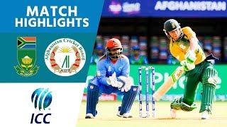 South Africa Hit 209 | Afghanistan vs South Africa | ICC Men's #WT20 2016 - Highlights