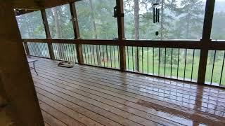 Summer Rain In The Appalachian Mountains Of Kentucky